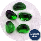 7459-P8 - Craft Pack - Glass Stones - Forest Green